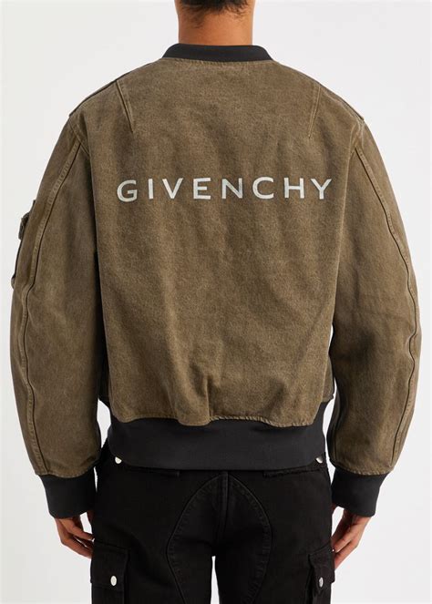 givenchy jacket women|givenchy reversible denim bomber.